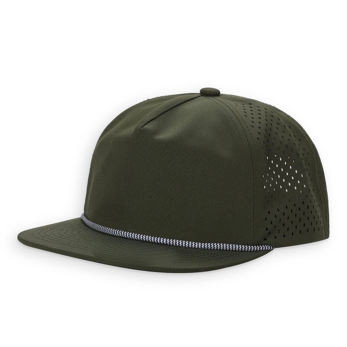 Summit Basecamp 5 rope hat in Moss Green