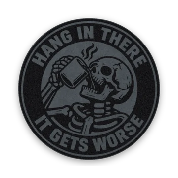 Holdover patch in Dark Grey