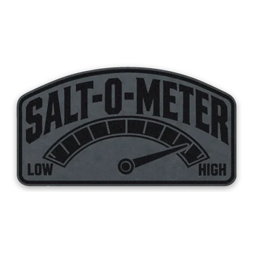 Seasoned patch in Dark Grey
