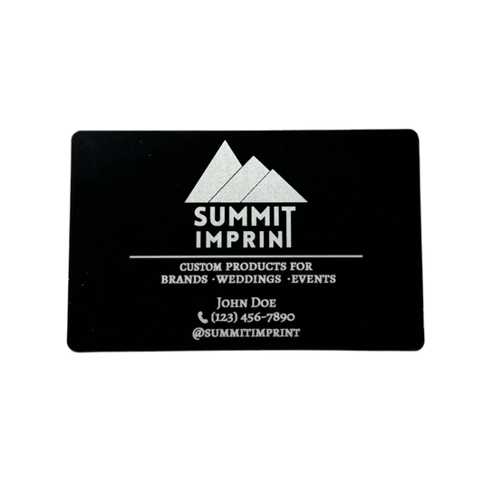 Custom Engraved Business Cards